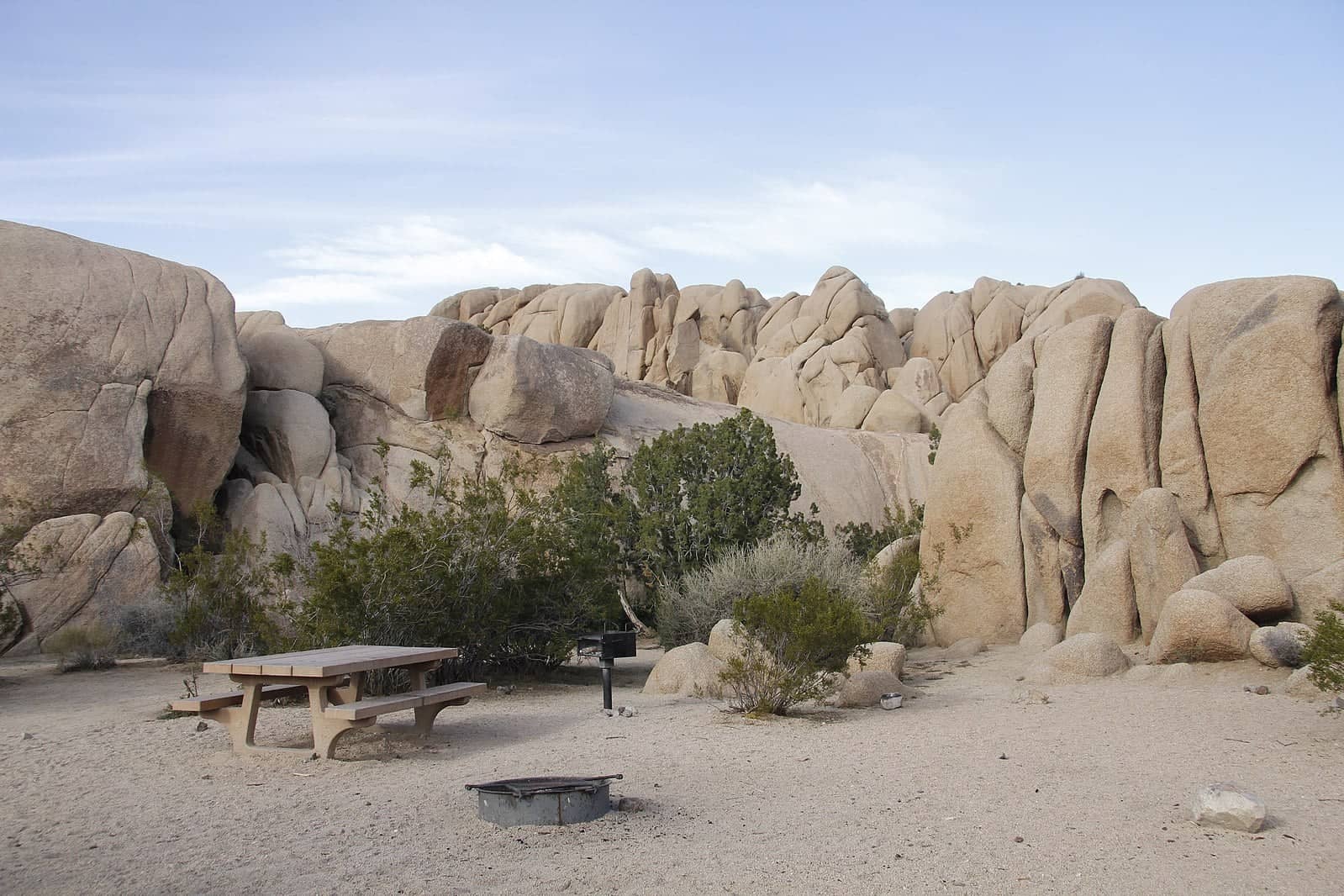 Jumbo Rocks Campground in Joshua Tree National Park