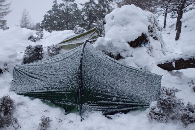 How to heat a tent?