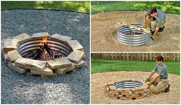 DIY Smokeless Fire Pit Steps