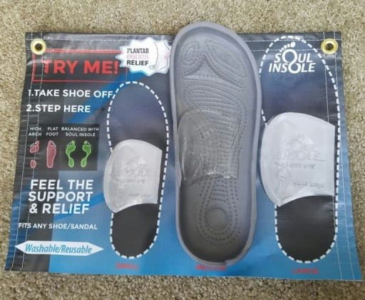 Soul Insole for foot support and relief