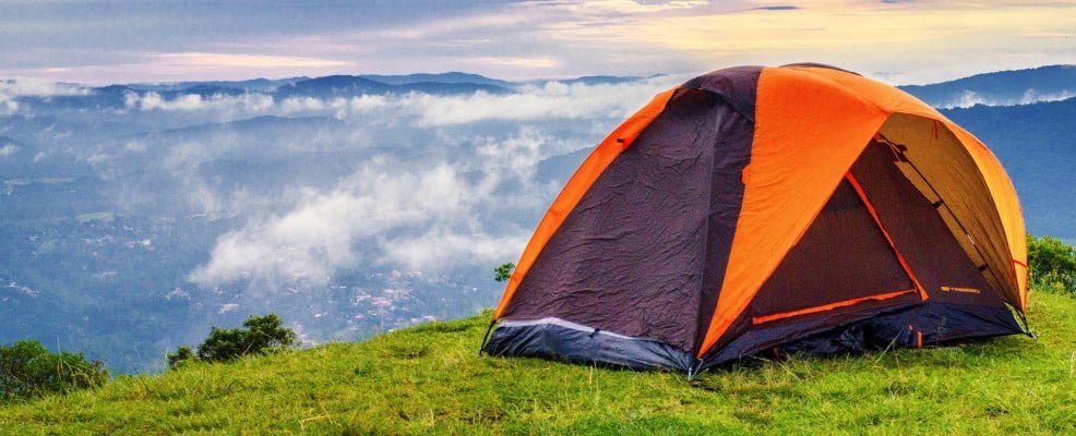 Ultralight tent for tall person