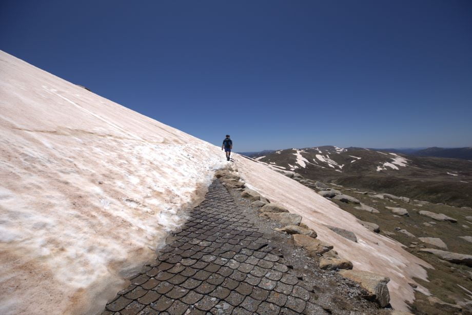 Australian Hiking, Mount Kosciuszko, NSW.